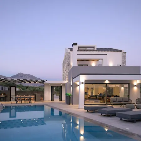 Monti Luxury Villa, With Heated Pool & Hot Tub Lefkogeia